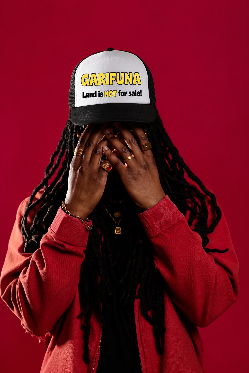 Garifuna Land is NOT For Sale Hat